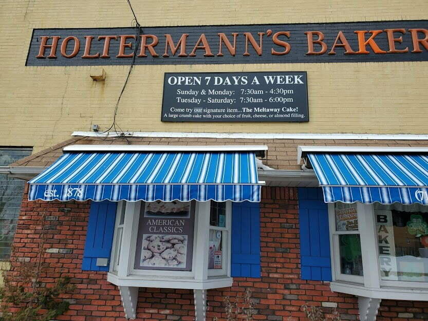 Holterman's Bakery as seen from the street.